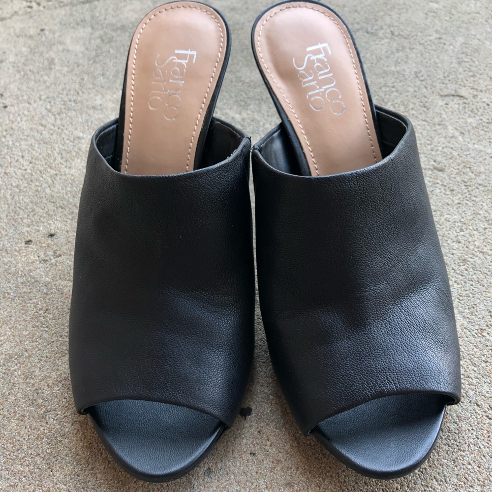 Franco Sarto leather heels
